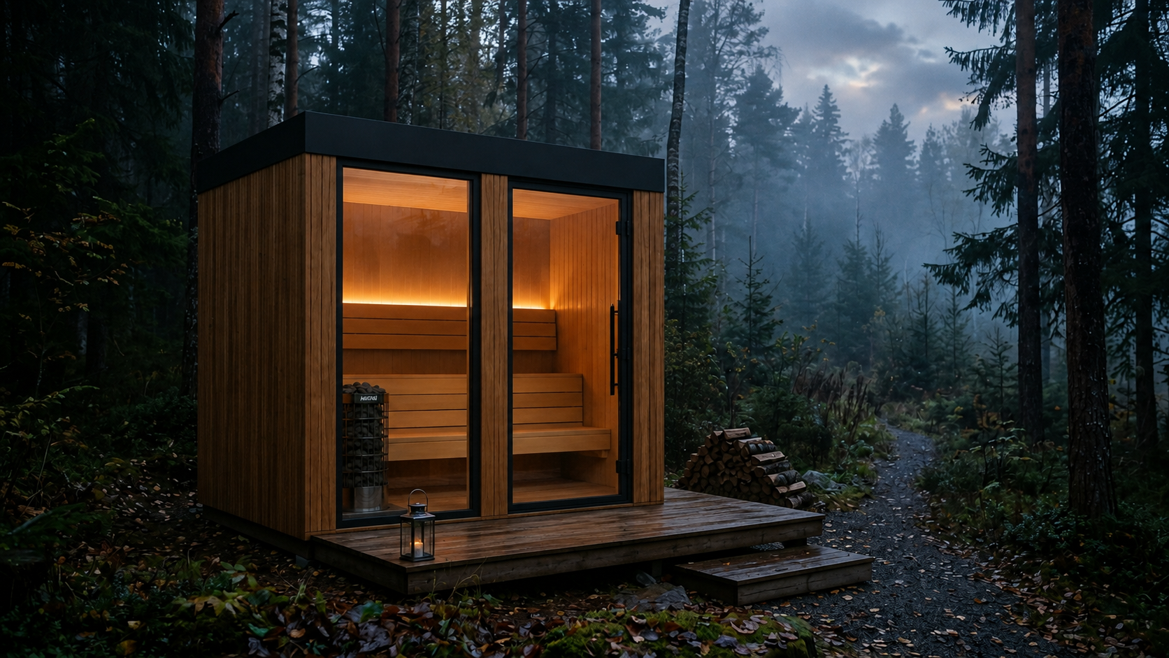 Atmospheric Sauna Steam
